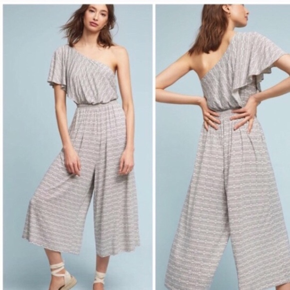 Anthropologie Maeve Jamie Wide-Leg Jumpsuit